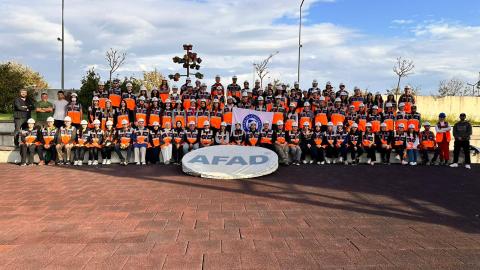 Üniversitemizde Destek AFAD Gönüllüsü Eğitimi düzenlendi.